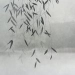 Tapeta do łazienki w stylu japońskim w liście wierzby “Yugen” - obrazek 7