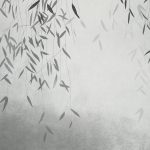 Tapeta do łazienki w stylu japońskim w liście wierzby “Yugen” - obrazek 8