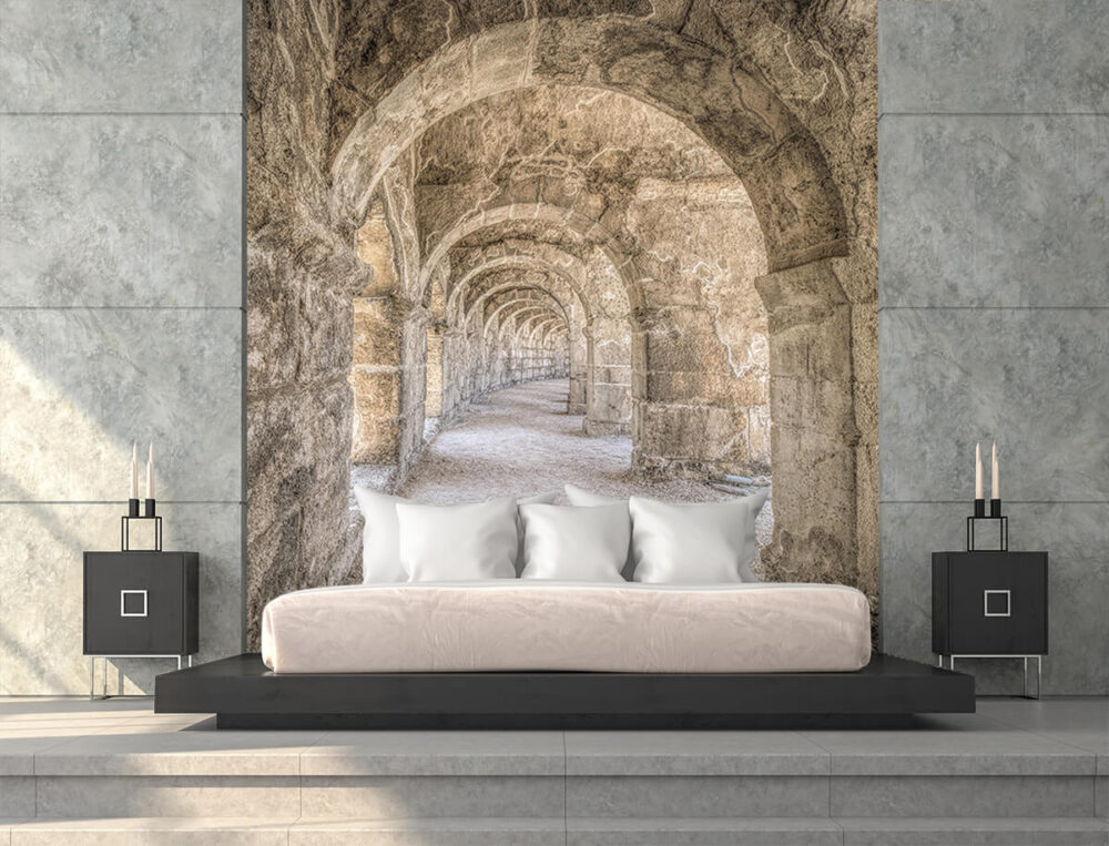 Fototapety do sypialni z efektem 3D Koloseum