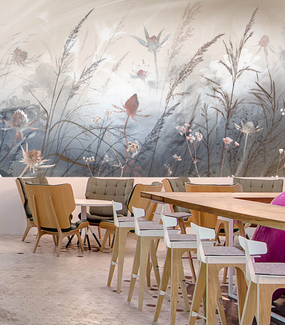 najmodniejsze wzory tapet do restauracji