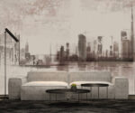 modny loft - tapeta industrialna