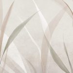 Modne fototapety z motywem roślinnym w jasnej, spokojnej aranżacji sypialni