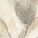 Fototapeta roślinna w jasnej, naturalnej kolorystyce z delikatnym motywem roślinnym