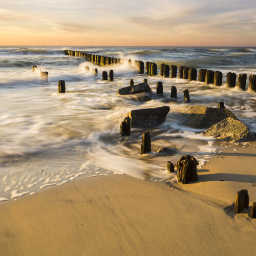 Piękno morza bałtyckiego - fototapeta z efektem 3D