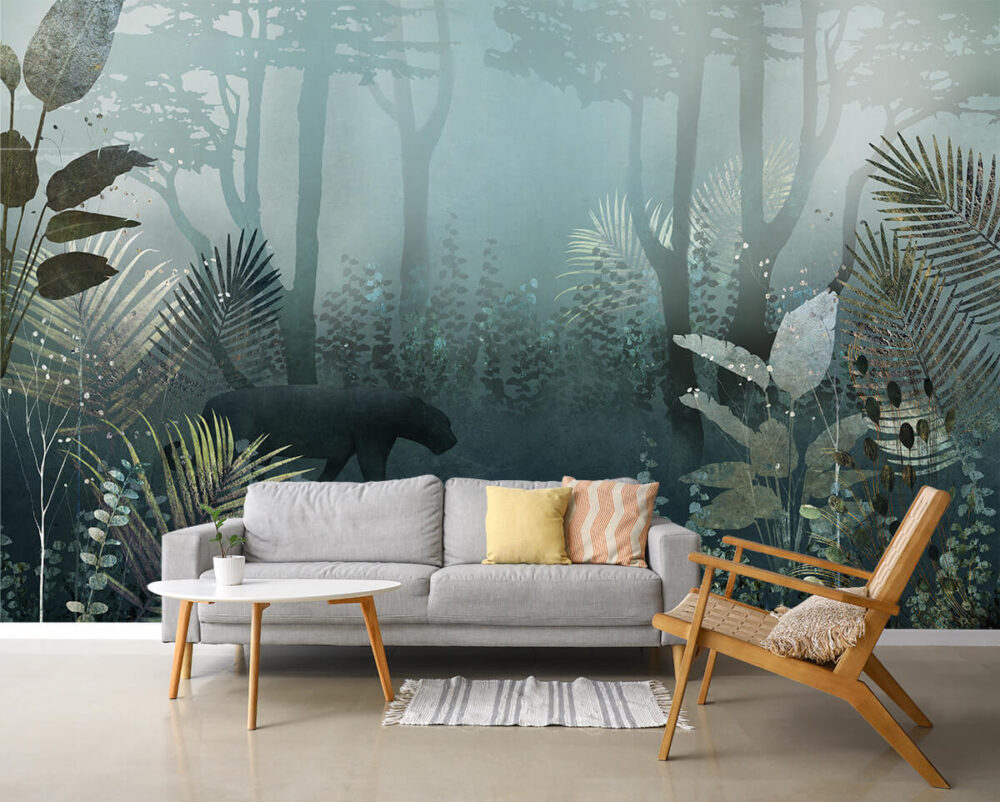 tapety ścienne w stylu Urban Jungle