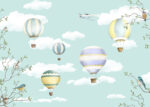obraz balony vintage