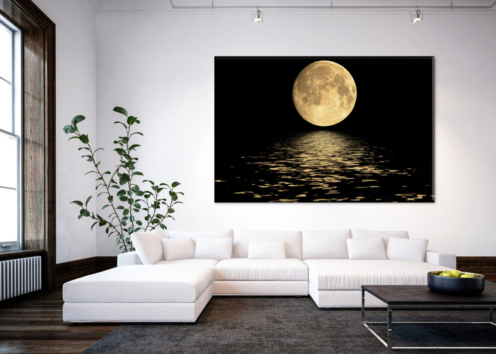 obraz na płótnie Księżyc