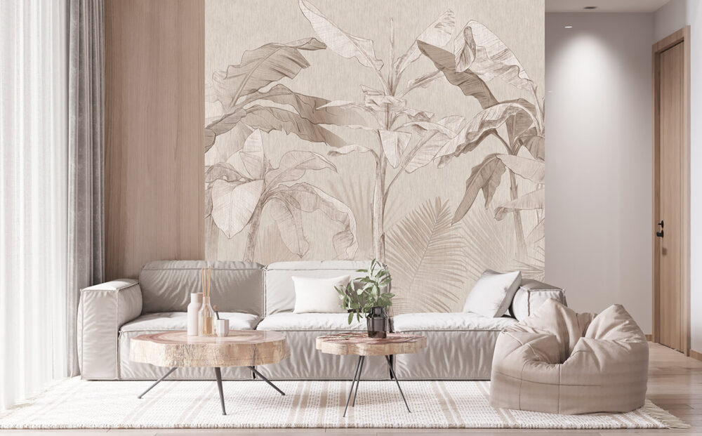 Tapety botaniczne w stylu urban jungle