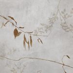 Tapeta do łazienki w stylu japońskim “Złote Drzewa” - obrazek 8